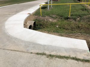commercial concrete curbing