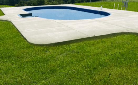 Standard Concrete Pool Deck
